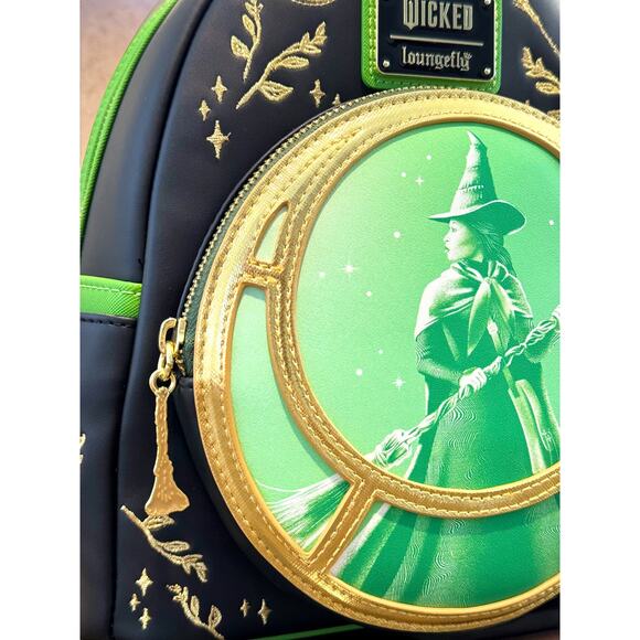 Loungefly Wicked Elphaba Mini Backpack NWT Limited Edition main image 4